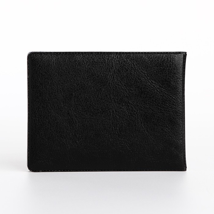 Обложка для удостоверения Обложка для удостоверения "Ветеран труда", цвет чёрный