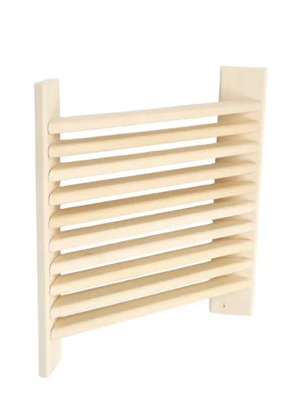 Абажур угловой для бани и сауны &laquo;Жалюзи&raquo;, 39&times;39 см, деревянный
