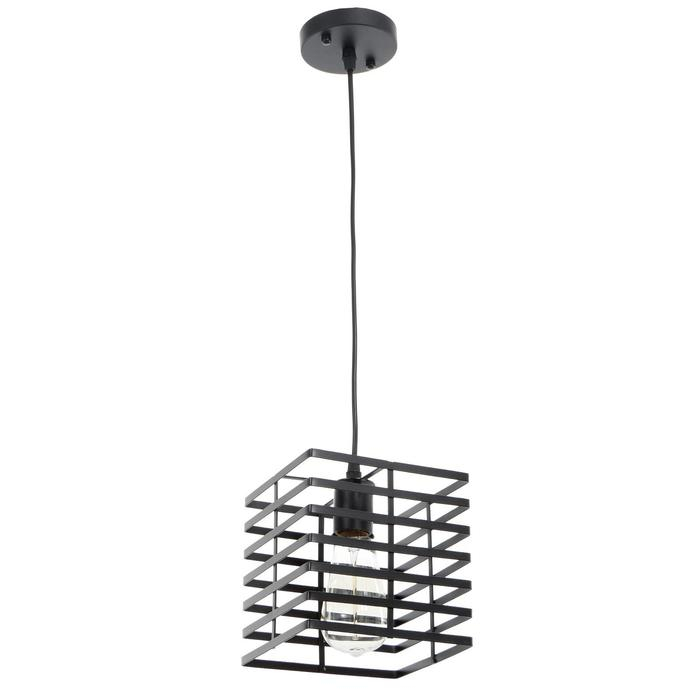 Светильник 88330/1 E27 40Вт черный 16х16х16-116 см Светильник 88330/1 E27 40Вт черный 16х16х16-116 см