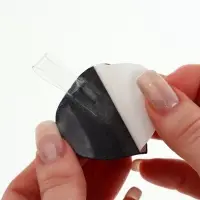 Пяткоудерживатели с петелькой, 5.8&times;4.4 см, чёрные