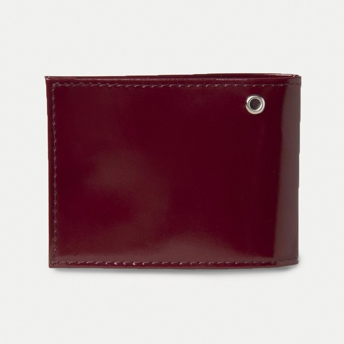 Обложка для удостоверения «Пропуск», цвет бордовый Обложка для удостоверения «Пропуск», цвет бордовый