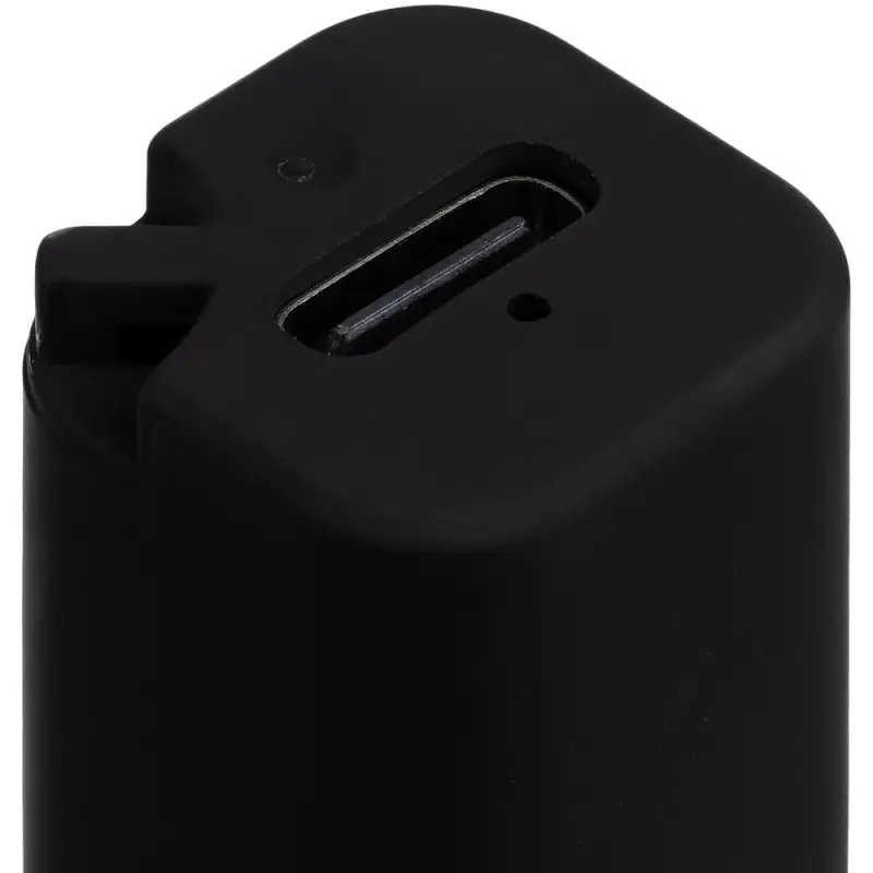 Фонарик аккумуляторный Falkirk, черный Фонарик аккумуляторный Falkirk, черный