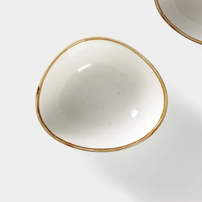 Салатники Magistro «Церера», набор 2 шт., 15.3×13×5.5 см, фарфор, белые Салатники Magistro «Церера», набор 2 шт., 15.3×13×5.5 см, фарфор, белые