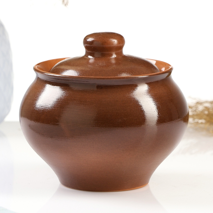 Набор горшков  Набор горшков "Подарочный" 4х0,5л / 34,5х24,5см, былина