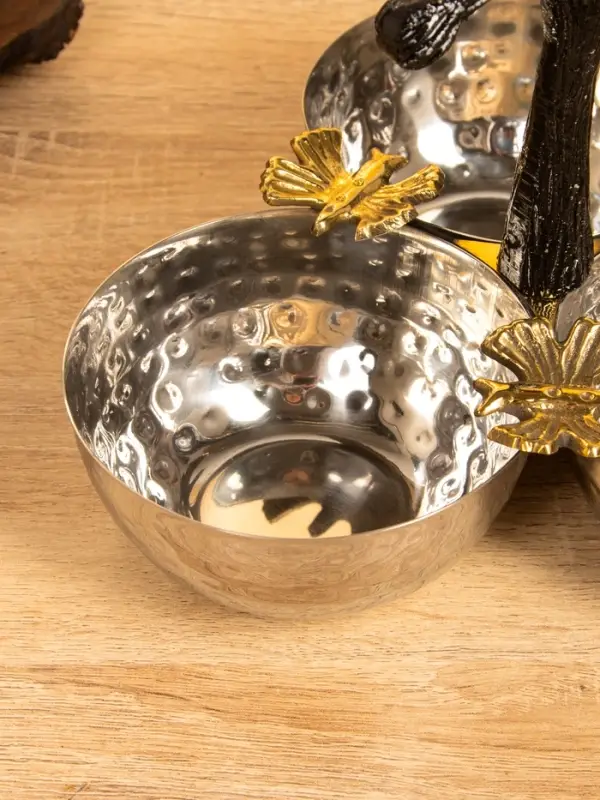 Менажница "Крю" 20х20х20 см, нержавеющая сталь