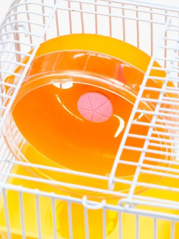 Клетка для грызунов &laquo;Пижон&raquo;, 23&times;17&times;26 см, эмаль, жёлтая