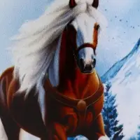 Кружка керамическая новогодняя «Вершины гор», 320 мл