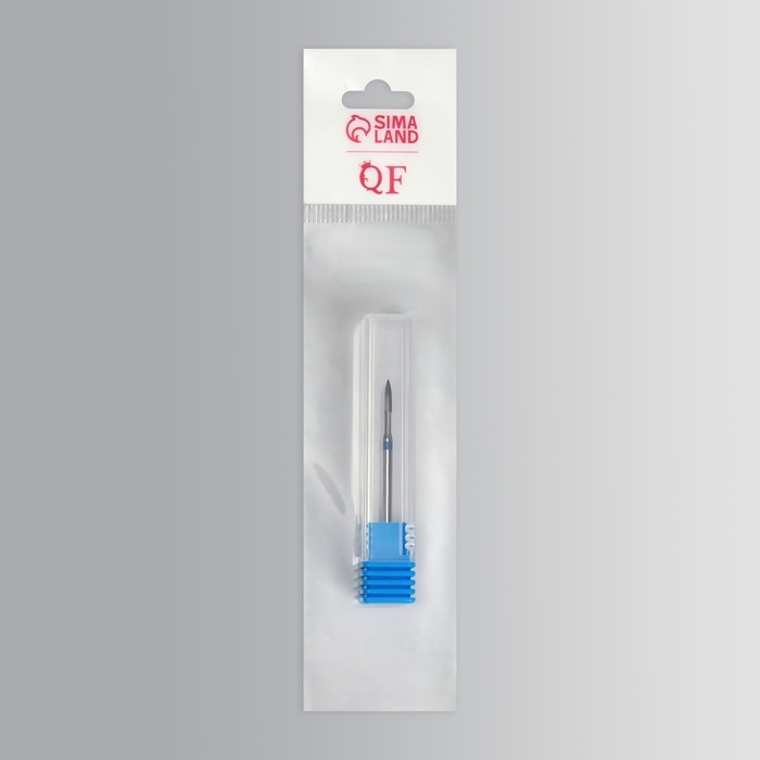 Фреза для маникюра, безопасная, 6 граней, 1, 2 × 8 мм, в пластиковом футляре Фреза для маникюра, безопасная, 6 граней, 1, 2 × 8 мм, в пластиковом футляре