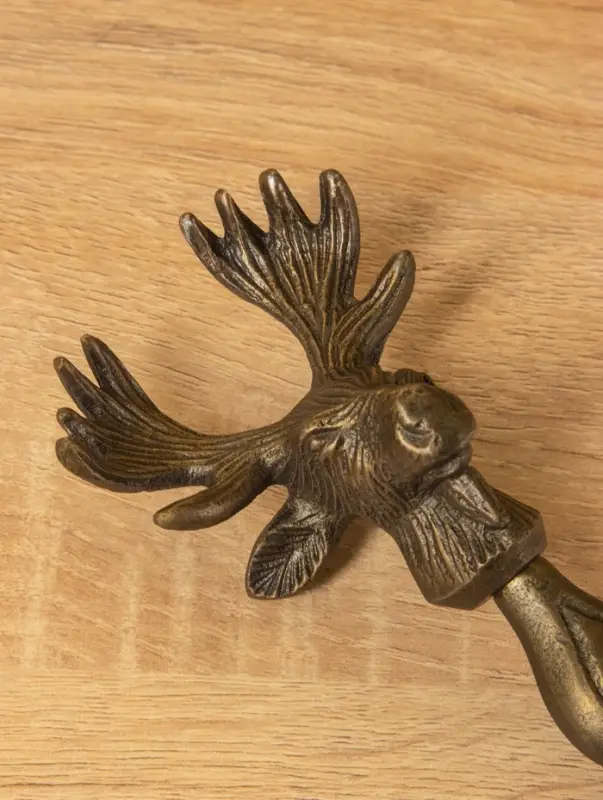 Открывашка Открывашка "Лось" 15,5х7,5х5 см, алюминий