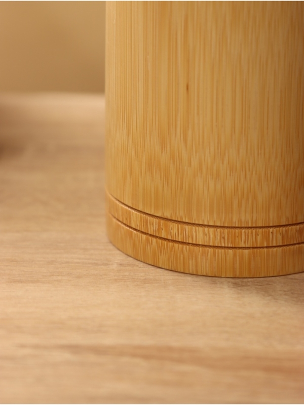 Банка для чая 20 см, бамбук