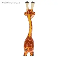 Сувенир дерево "Жираф-толстячок" 50х16х10 см Сувенир дерево "Жираф-толстячок" 50х16х10 см