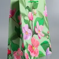 Пакет подарочный "Весеннее признание" ламинированный 26 х 12 х 32 см