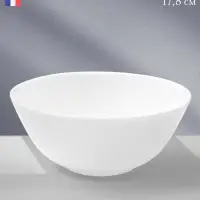 Салатник Luminarc DIWALI PRECIOUS, 900 мл, d=17.8 см, стеклокерамика, белый