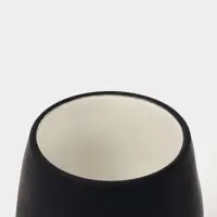 Набор для ванной SAVANNA Soft, 2 предмета, мыльница, стакан, чёрный