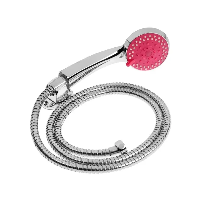 Душевая лейка 5 режимов со шлангом, держатель, крепеж в комплекте.