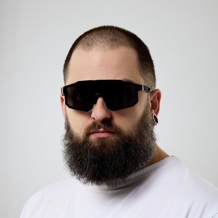 Очки солнечные спортивные велосипедные, uv 400, черные Очки солнечные спортивные велосипедные, uv 400, черные