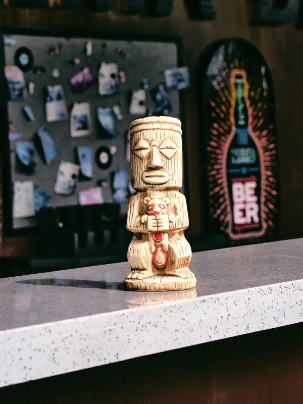 Стакан для коктейлей &laquo;Тики&raquo;, 500 мл, злобный, керамика