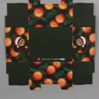 Коробка подарочный складная, с крышкой &laquo;С Новым годом&raquo;, 31&times;25.5&times;16 см, Чебурашка