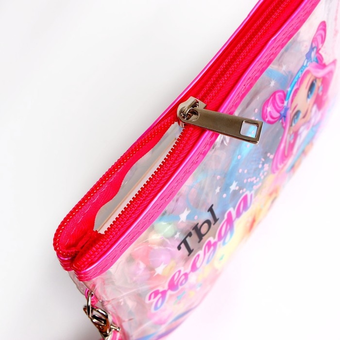 Набор с прядями, тату, стразами, в сумочке Набор с прядями, тату, стразами, в сумочке