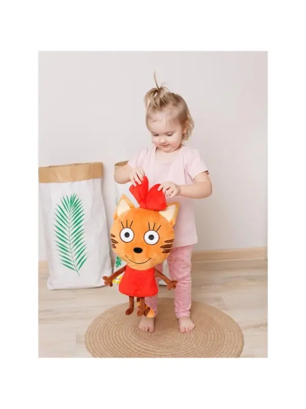 Мягкая игрушка - подушка &laquo;Карамелька&raquo;, 44 см, Три кота