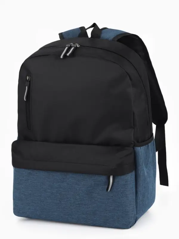 Рюкзак 30*12*43 см 1 отд. 4 н/карм, Комби черн/синий