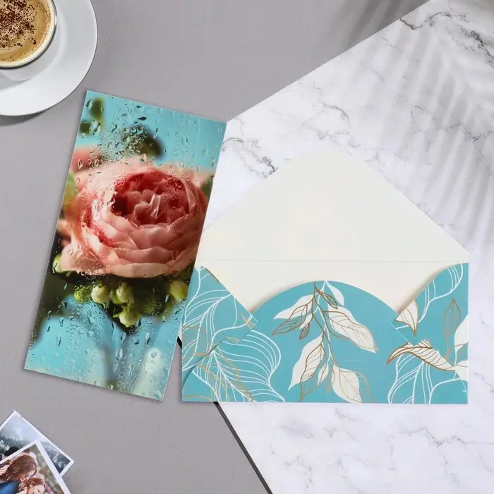 Конверт для денег «Розы» 17×8.5 см Конверт для денег «Розы» 17×8.5 см