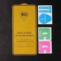Защитное стекло 9D LuazON для Xiaomi Mi 9t/9t Pro, полный клей, 0.33 мм, 9Н, черное