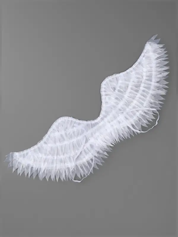 Крылья карнавальные «Ангел» двухсторонние, белый цвет 75 х 24 Крылья карнавальные «Ангел» двухсторонние, белый цвет 75 х 24