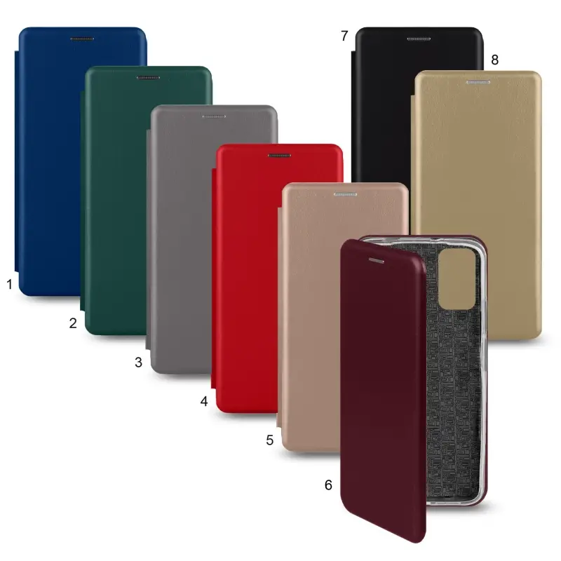 Чехол-книжка Samsung S20 Plus цвета в ассортименте Чехол-книжка Samsung S20 Plus цвета в ассортименте