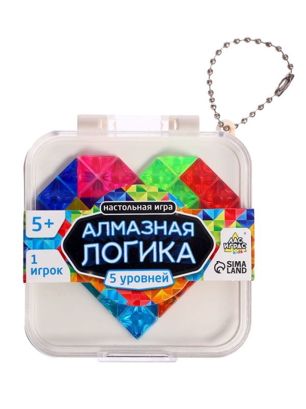 Настольная игра  Настольная игра "Алмазная логика" цвет МИКС