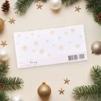 Конверт для денег «Сказочного Нового Года!» тиснение, 16.5×8.5 см