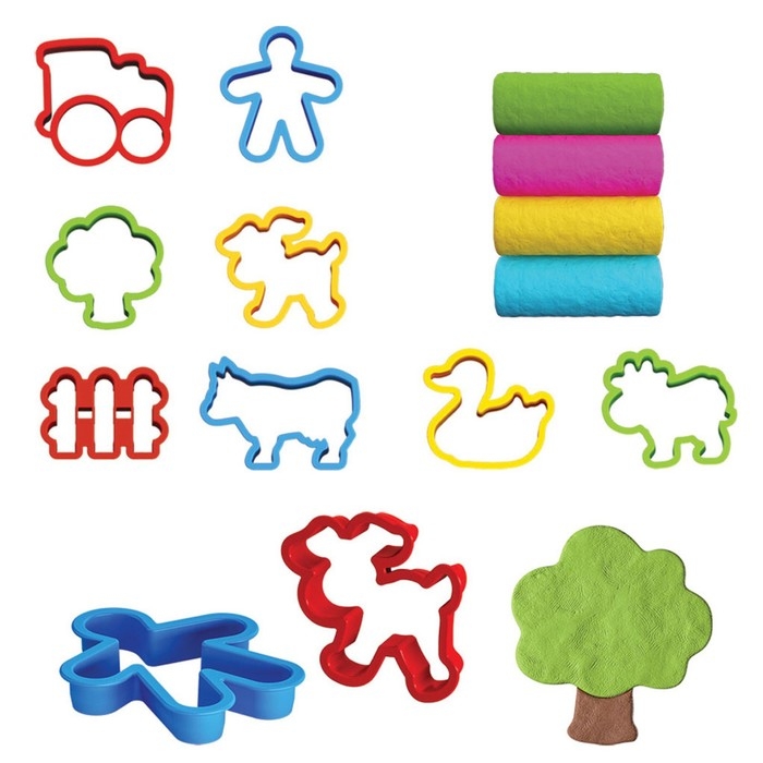 Набор для лепки «Моя ферма» Набор для лепки «Моя ферма»