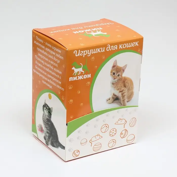 Шарик для кошек в ассортименте, фасовка 60 шт Шарик для кошек в ассортименте, фасовка 60 шт