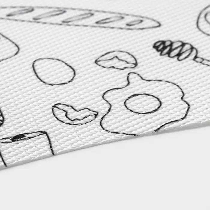 Салфетки сервировочные на стол Доляна Kitchen, 4 шт., 45&times;30 см, белые