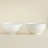 Салатники SL Home &laquo;Каскарон&raquo;, 900 мл, d=16 см, набор 2 шт., костяной фарфор, белые