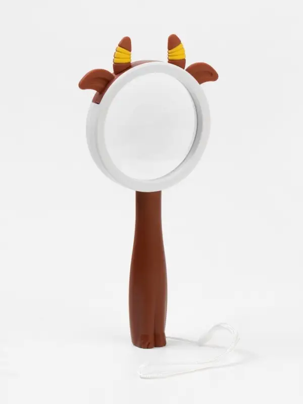 Лупа детская &laquo;Животные&raquo;, двойная линза x5 и x10