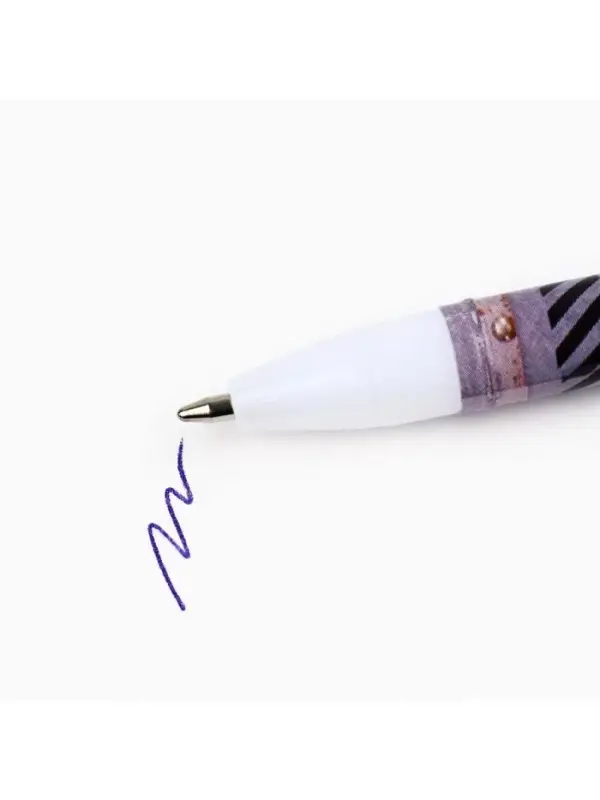 Ручка шариковая, пластик с колпачком, синяя паста, шариковая 0.5 мм «Отважный защитник» Ручка шариковая, пластик с колпачком, синяя паста, шариковая 0.5 мм «Отважный защитник»