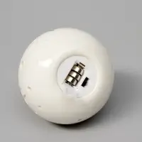 Светодиодная фигура &laquo;Медвежонок на шаре&raquo;, 13.2&times;8.8&times;8.8 см, 1 LED, керамика, от батареек LR44&times;3, тёплый белый свет