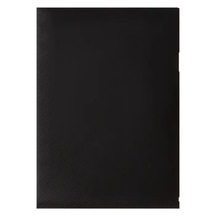 Набор папок-уголков А4, 180 мкм, Calligrata DeLuxe, непрозрачные, с тиснением, 4 штуки, микс