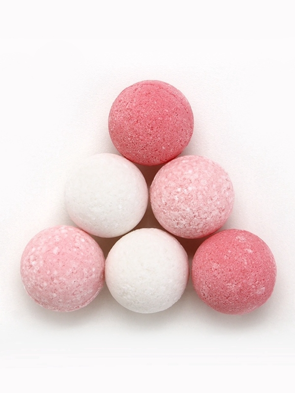 Подарочный набор бомбочек для ванны «С 8 Марта!», 6х20 г, аромат пиона, ЧИСТОЕ СЧАСТЬЕ