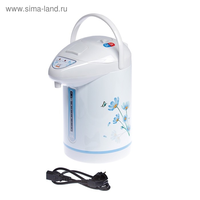 Термопот Irit IR-1403, 3 л, 750 Вт, рисунок  Термопот Irit IR-1403, 3 л, 750 Вт, рисунок "ромашки"