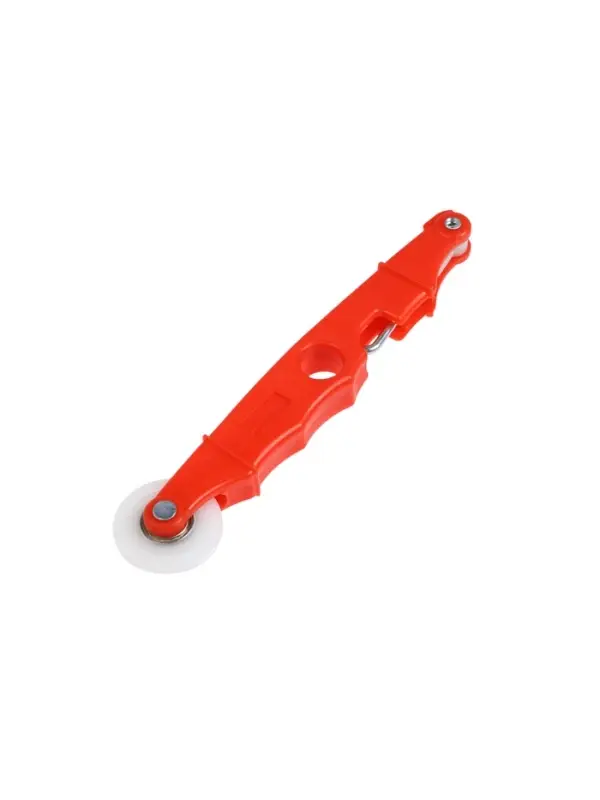 Ролик для закатки шнура ТУНДРА, с крюком, 1 шт