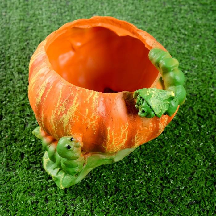 Фигурное кашпо Фигурное кашпо "Тыква" 17х12см