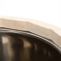 Ведро-запарник для бани и сауны, 20 л, деревянное, нержавеющая вставка