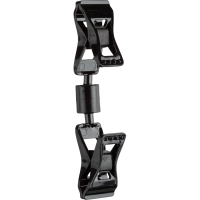 Ценникодержатель для ценника-прищепка черная FXS-DBL, 10 шт/уп