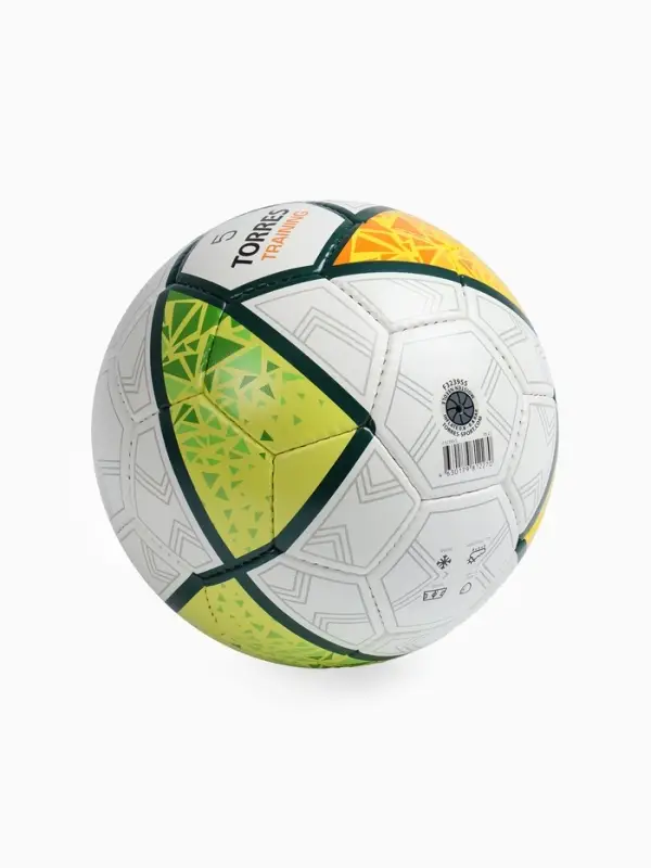 Футбольный мяч TORRES Training, F323955, ручная сшивка, 32 панели, р. 5, PU