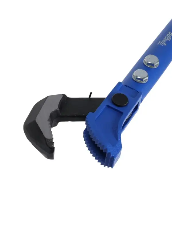 Ключ трубный быстрозажимной ТУНДРА, раскрытие от 15 до 40 мм, 450 мм