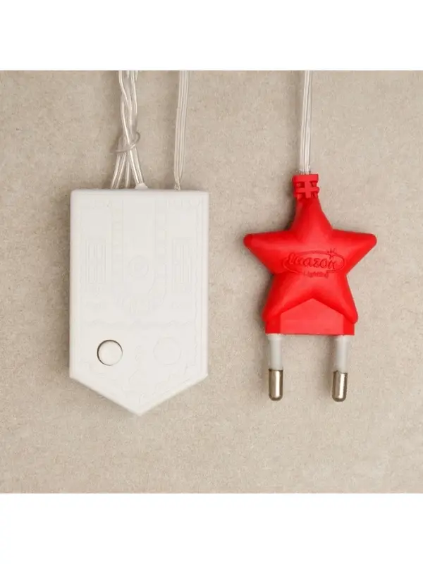 Гирлянда &laquo;Сеть&raquo; 1.6&times;1.6 м, IP20, прозрачная нить, 144 LED, 8 режимов, 220 В, свечение синее