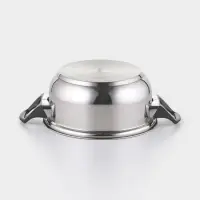 Набор посуды &laquo;Чёрная ночь&raquo;, 8 предметов: кастрюли 1.5 л, 2 л, 3 л, сковородка d=24 см, 4 крышки, индукция, нержавеющая сталь