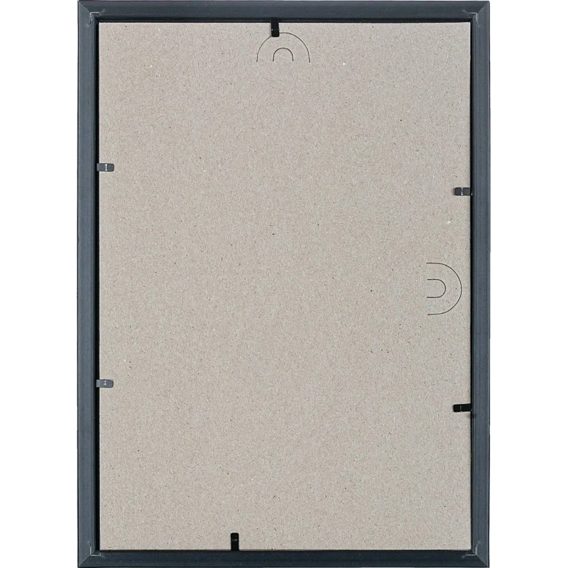 Рамка А4 пластиковая PS 516 серебро матовое